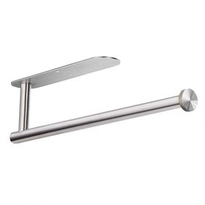 Support mural auto-adhésif en acier à un niveau, forme carrée, pour cuisine – Porte-serviettes en papier, rangement d'outils, nettoyage - Product Image 3