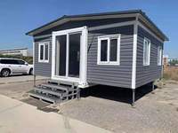 Conteneur expansible préfabriqué de luxe Porte en acier double vitrage Petite maison hôtel Petites petites maisons bon marché Allstar Mall Acier