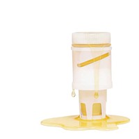 Bouchon à vis en plastique jetable et durable de 28 mm pour boissons au miel - Emballage portable pour bouteilles