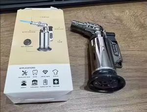 Nuevo encendedor de cigarros a prueba de viento Jet Flame encendedor de soplete de gas butano para barbacoa de cocina - Product Image 6