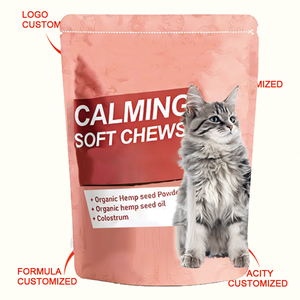 Friandises Apaisantes Bio pour Chats OEM ODM – Dernière Tendance en Collations Saines Saveur Poulet – Vente en Gros - Product Image 2