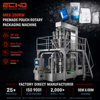 Machine d'emballage automatique ECHO Rotary pour sachets préformés, remplissage et scellage pour le sucre