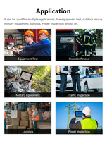 Tableta Industrial Resistente al Agua y a los Golpes Geshem Octa Core de 8 Pulgadas con Windows 10, 4G e IP67