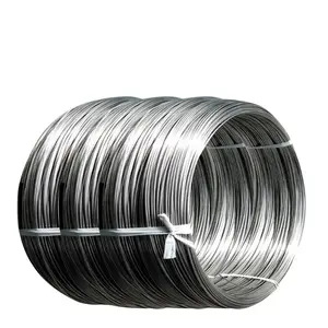 Prime Low Carbon Steel Wire Galvanized lron Wire AlSl 1008 1006 0.3mm 2mm 4mm 6.5mm Galvanized steel Wires