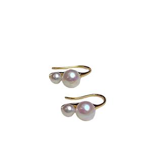 Accesorios de Plata S925 para Perlas DIY, Soporte Vacío para Pendientes de Doble Perla con Cuentas de 6-8mm, 21689 - Pendientes de Joyería de Plata Premium - Product Image 5