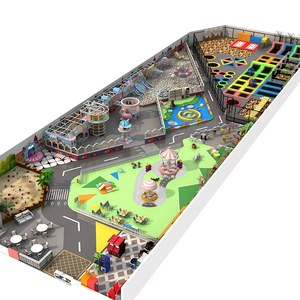 Saidid Customized Large Kids Indoor Playground Maze Commercial Children Equipment 3000 Square Meters Slide Trampoline Park - Product Image 1