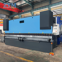 Presse plieuse hydraulique CNC robuste Zhongtai 300T 6000mm 4+1 axes pour la fabrication de poteaux en acier et de poteaux d'éclairage CE
