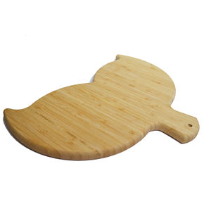 Tabla de cortar de bambú con forma de cola de pez para cocina, tabla de cortar para decoración de pared del hogar, espacios en blanco para arte de resina epoxi - Product Image 4
