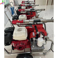 Machine à peinture à air comprimé pour moteur à essence, peinture de voiture, peinture murale extérieure, machine à pulvériser du mastic, machine à peinture sans air, pulvérisateur de peinture, machine sans air