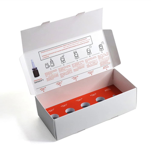 Wholesale <b>Matte</b> <b>Varnish</b> Folding Corrugated Printed Mailer Boxes Die Cut Debossing Logo Paper Small Box Cosmetic - Product Image 3