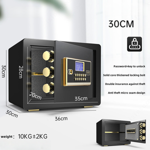 अनुकूलन योग्य दोहरे कुंजी फिंगरप्रिंट पासवर्ड h30cm उच्च गुणवत्ता वाले इलेक्ट्रॉनिक डिजिटल डिजिटल कार्यालय होटल वित्त के लिए सुरक्षित - Product Image 2