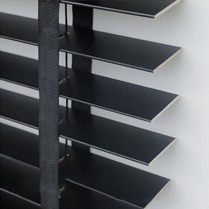 ستائر خشبية صلبة يدوية وآلية للنوافذ - Product Image 5