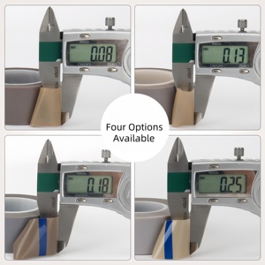 Tùy chỉnh nhiệt độ cao PTFE skived phim băng không dính không thấm nước PTFE phim băng dính cho dây điện cách điện - Product Image 4