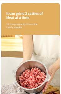 Vente manuelle multiple Hachoir à viande domestique congelé fonctionnel et chaud, Langfang MInced/ - Product Image 4