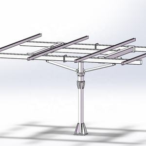 3kw 2 축 모든 주요 구성 요소 태양 전지 패널 추적 시스템 이중 축 완성 된 태양 광 추적기 시스템 - Product Image 6