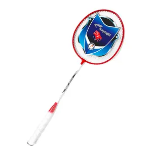 Zte — raquette de badminton originale en aluminium, demi-carbone, vente en gros, pour l'entraînement intermédiaire