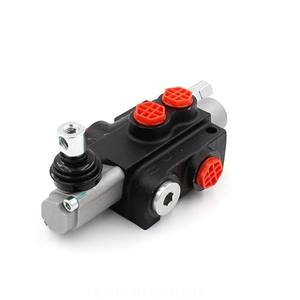 Válvula Hidráulica Monobloque P40 G38 con Tapas Rojas, Diseño Compacto para Sistemas de Maquinaria - Product Image 4