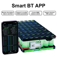 JIKONG V19 JK-B2A8S30P-HC Smart para 4S~8S con Pantalla BT, Calentamiento, CAN, Corriente de 2A, 300mA, Balanceador Activo para Baterías Li-ion, LiFePo4, LTO de 24V