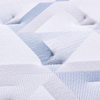 Colchón de Espuma Viscoelástica con Resortes Ensacados para Cama King, Económico, Envasado al Vacío, para Hotel y Dormitorio