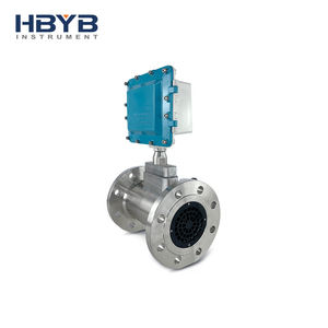 Flow <span class=keywords><strong>Meter</strong></span> Turbin Gas Asam untuk Amonia, Klorin, Hidrogen Sulfida, dan Gas Asam Lainnya, Bahan Stainless Steel OBM Pabrik - Product Image 4