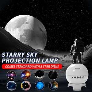 Bluetooth Projector, <b>Night</b> <b>Light</b>, Music Speaker, Star Projector, Galaxy White Noise, Black and White Film, HD Projector Lamp - Product Image 6
