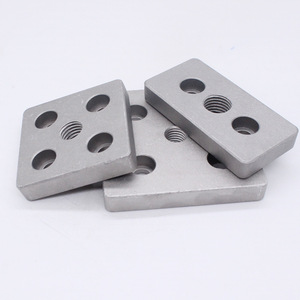 Cy Aluminium Aluminum Alloy End Face Connector Plate Square Head Standard Size Home Improvement Hardware - Product Image 4