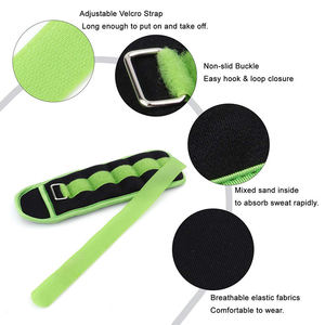 <span class=keywords><strong>Gym</strong></span> Fitness Musculation Entièrement Réglable Poignet Cheville <span class=keywords><strong>Bras</strong></span> Poids Néoprène - Product Image 6