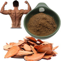 Ekstrak Herbal Natural Food Grade 1%, bahan Eurycomanone bubuk ekstrak akar ali 200:1 ekstrak Tongkat Ali merah 1kg