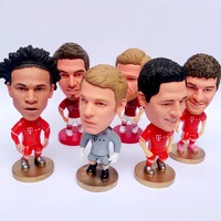 Cadeaux pour les fans de football, figurines en PVC de joueurs stars du Real Madrid, C. Ronaldo, Lewandowski, Messi, Neymar - Marchandises pour fans