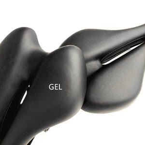 <span class=keywords><strong>Selle</strong></span> de vélo ergonomique avec coussin <span class=keywords><strong>en</strong></span> <span class=keywords><strong>gel</strong></span> PU souple, confort respirant <span class=keywords><strong>pour</strong></span> <span class=keywords><strong>VTT</strong></span>, vélos de route et de montagne - Product Image 4