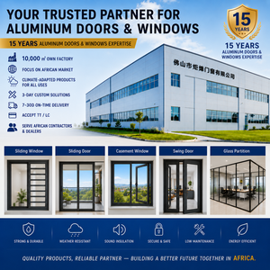 Porte <span class=keywords><strong>coulissante</strong></span> de patio en aluminium durable pour la construction africaine, apparence moderne et abordable - Product Image 2