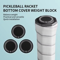 Contrapeso Autoadhesivo de Acero Inoxidable para Raqueta de Pickleball, 6g 9g 12g, Venta al Por Mayor