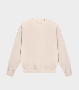 เสื้อพูลโอเวอร์คอกลมผ้าฝ้ายผสมโพลีเอสเตอร์เนื้อเฟรนช์เทอร์รี่ อุ่นสบาย ระบายอากาศได้ดี กันลม มีกระเป๋า  ปักลายตามสั่ง สำหรับฤดูใบไม้ร่วง - Product Image 3