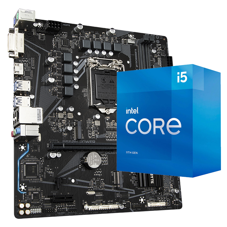 GIGABYTE B560M POWER Gaming Motherboard - Intel Core I5