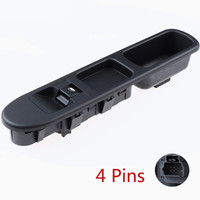 Nouveau bouton de commutation de lève-vitre électrique 96351625XT 6554E7 pour Peugeot 307 307CC 307SW côté passager remplace l'ancien interrupteur 6554E7