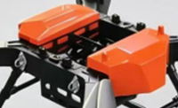 Drone de transport pliable à longue portée pour la distribution de fournitures