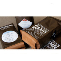 Sachets d'emballage personnalisés refermables en plastique et aluminium pour thé, 150g 250g, pochette à fond plat, valve anti-humidité, pour sushi et sucre