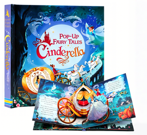 Impresión Profesional de Libros Infantiles Educativos, <span class=keywords><strong>Libro</strong></span> 3D Pop-up para Bebés y Niños, Impresión Personalizada para Niños - Product Image 1