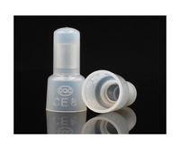 Embout fermé de protection de fil à sertir, 2 pièces, bornier à sertir, bout fermé, capuchon de connecteur