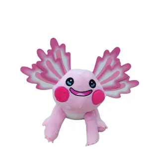 Axolotl Plush Toy Salamander Plushie Stuffed Animal Toy for Kids Gift