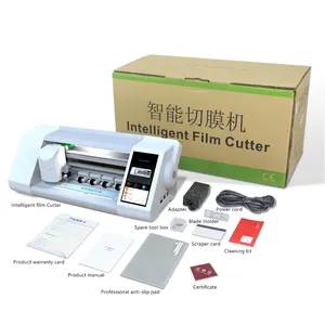 Mesin Pemotong Film Pelindung Layar Ponsel Hidrogel TPU Cerdas untuk iPhone 13 12 11 Pro Max Samsung HUAWEI