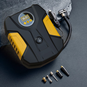 Inflador de Neumáticos Eléctrico de 12V para Auto, con Pantalla Digital, Portátil, con Ajustes Preestablecidos - Product Image 1