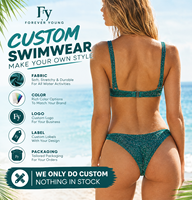 Micro bikini imprimé sur mesure pour femmes, maillot de bain string à nouer sur les côtés, fabricant de maillots de bain à marque privée