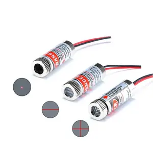 Nouveau Module laser rouge, tête Laser réglable 5mW 650nm à points/ligne/croix laser rouge