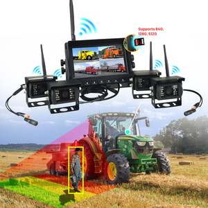 Sistema di Telecamera Retromarcia Wireless a 4 Pin con Monitor per Camion e <span class=keywords><strong>Auto</strong></span> - Product Image 1