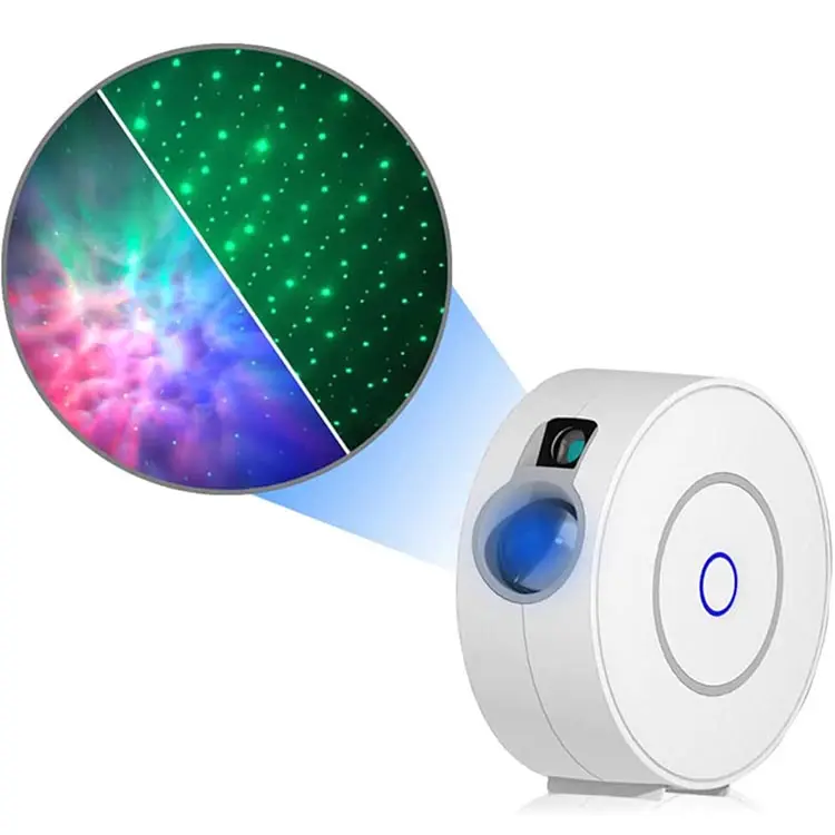 Smart Galaxy Star Projector Control By Phone App Compatible With Alexa Google Assistant Led Sky Lite Laser Nebula Lamp For