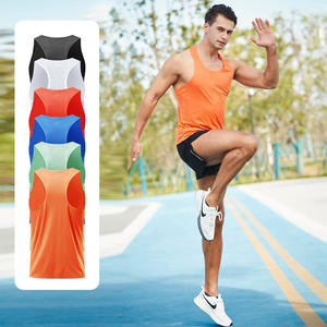 Camiseta Deportiva para Maratón, Chaleco de Entrenamiento y Carrera para Hombre, Transpirable, de Malla, de Secado Rápido - Product Image 2