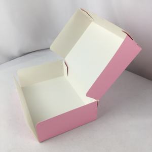 Özel katlanır düz karton çerez tatlı nakliye kutusu ambalaj özel baskı parti tatlı Donut kağit kutu - Product Image 2