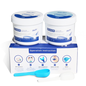 Ánh Sáng Cơ Thể Nha Khoa Alginate Silicone Putty Ấn Tượng Vật Liệu