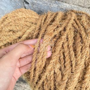 Cuerda de Fibra de Coco 100% Natural Cocorope, Opciones de 2 y 3 Capas, 25cm X 25cm/rollo, 1kg, Alta Durabilidad - Product Image 4